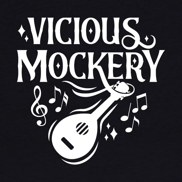 Bard Vicious Mockery White Vintage by Wolfkin Design